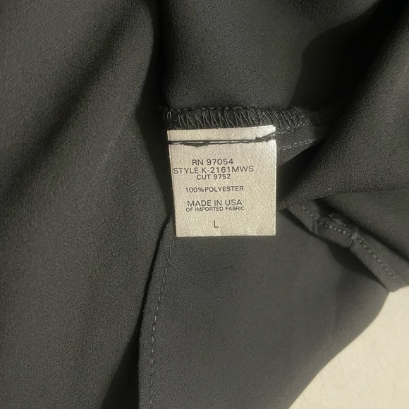 NWT Revolve Krisa in Black Sleeveless Top Size L - Picture 6 of 6